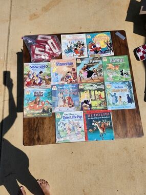 Disney Classic Kids Storybook Set - With Tapes